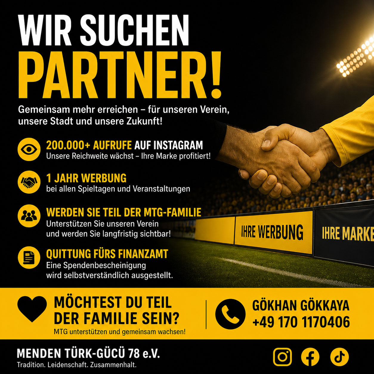 Wir suchen Partner!